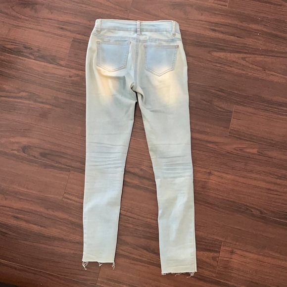 Light Blue Stretch Jeans - Picture 7 of 11